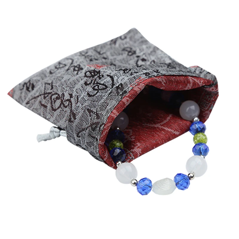 New 20pcs Silk Jewelry Pouch Bags with Drawstring 10x13cm Jewellery Pouch for Christmas Wedding Gift Bags Pochette Tissu 13x18cm