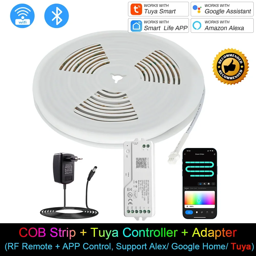 

RGBIC Светодиодная лента 24В IP68 720LED/м 1-5м