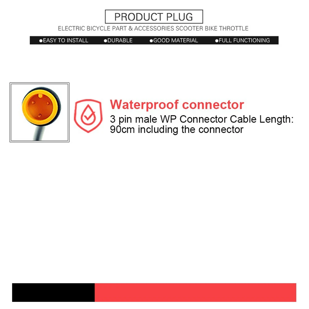 

KT Waterproof E-Bike PAS Sensor BZ-10B Hall Sensors Pedal Assist Sensor On Left Magnetic Point Power-assisted Left/waterproof