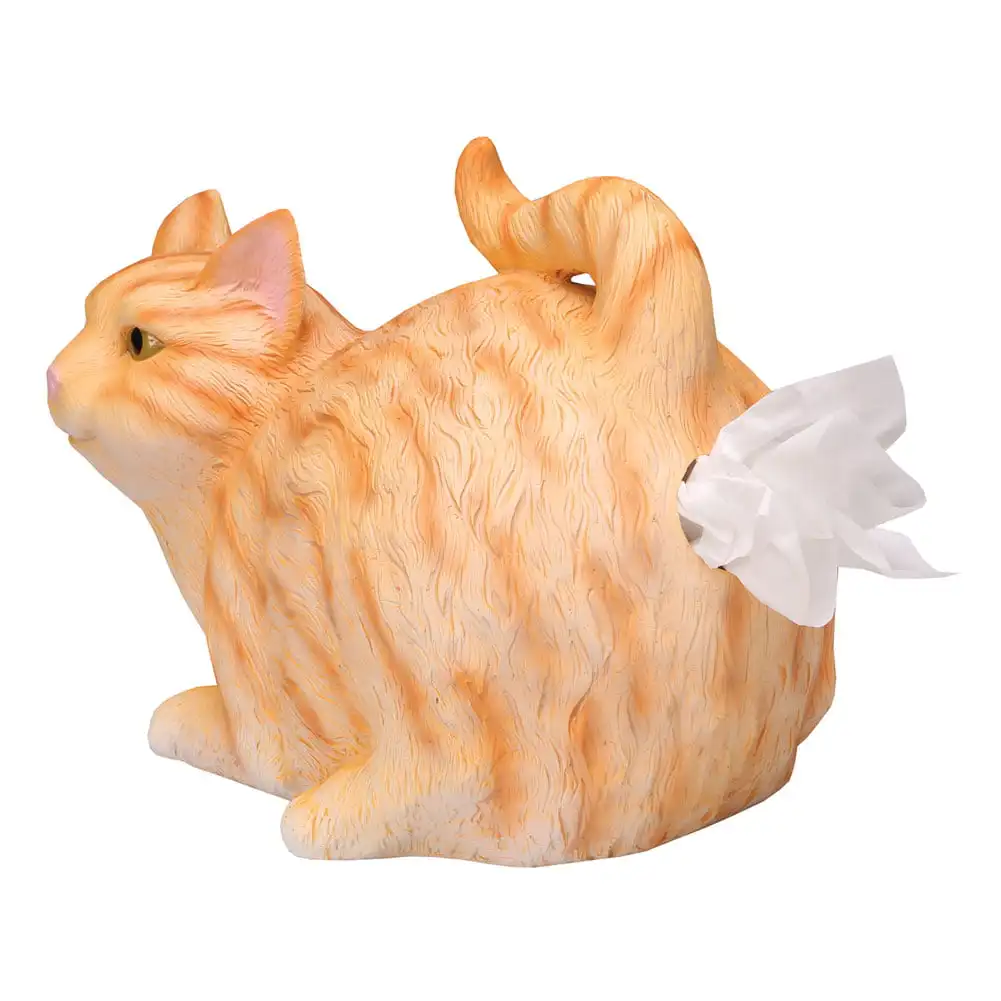 

Free Shipping Cat Butt Tissue Holder - Resin - Fits Standard Square Tissue Box