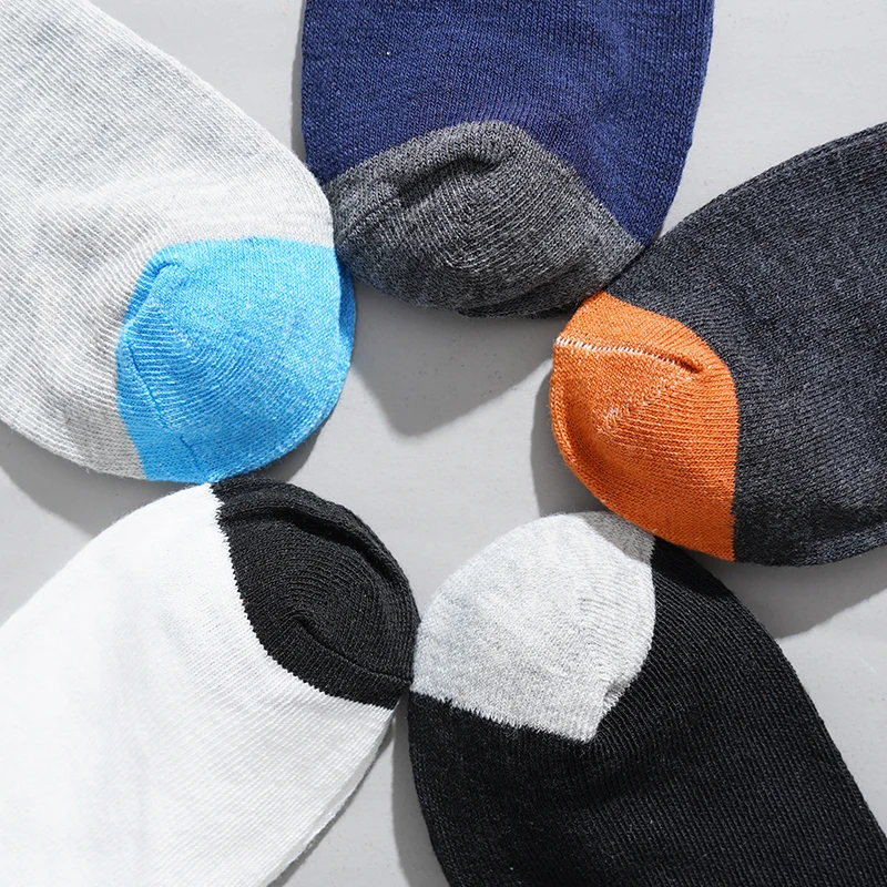 Носки мужские повседневные средней длины спортивные с принтом и защитой от пота