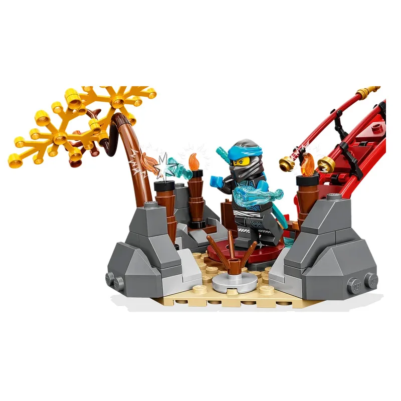 [100% оригинал] LEGO®NINJAGO®71767 игровой набор храмов ниндзя доджо (1394 шт.) |