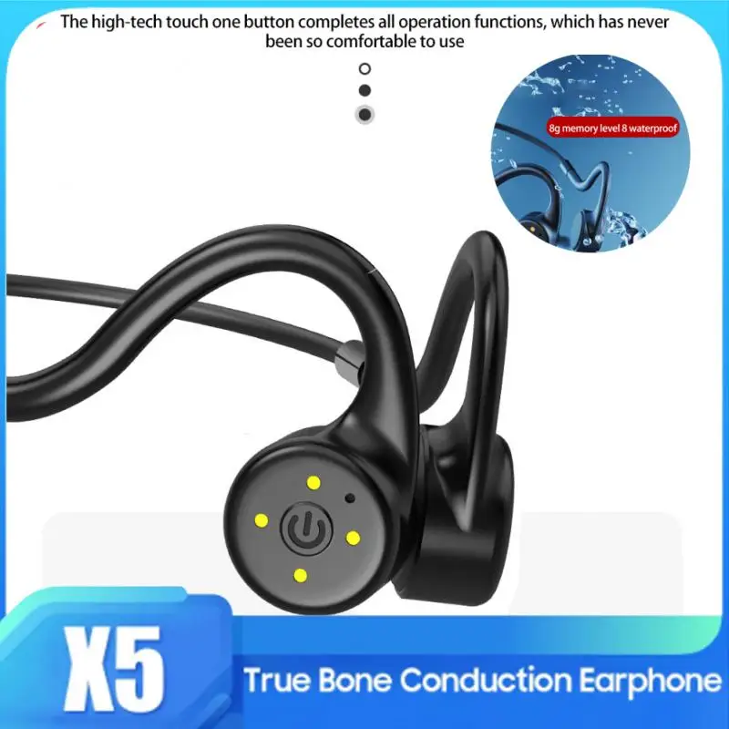 

New Headphone Sport Running Swimming Waterproof Bluetooth-Compatible Headset X5 Wireless Earphone With Mic For Lenovo Sounder