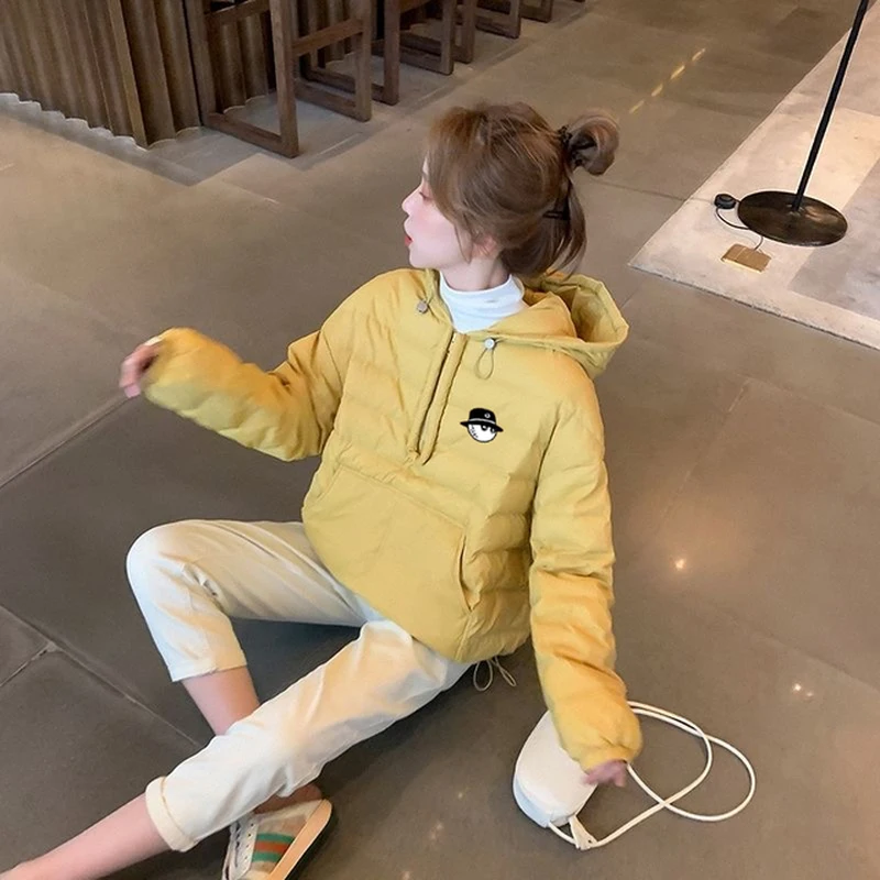 

Malbon Golf Jacket Fashion Cotton Jacket Women's Golf Winter 2022 Hooded Cotton Jacket Windproof Women's Golf Blazer