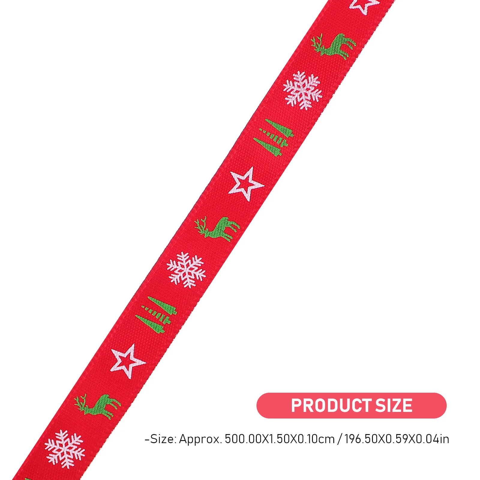 

Ribbon Christmas Gift Wrappingpacking Packaging Thin Ribbons Grosgrain Fabric Crafts Wiredstrip Diy Themed Polyester Printed