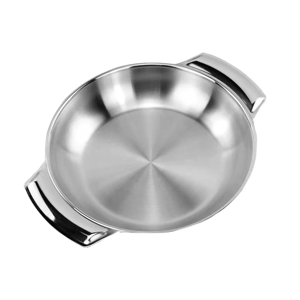 Сковорода сковорода Paella Из Нержавеющей Стали Корейская испанская стандартная