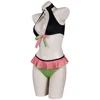 Demon Slayer Kanroji Mitsuri Sexy Swimsuit Cosplay Costume Swimwear Outfits Halloween Carnival Suit 3