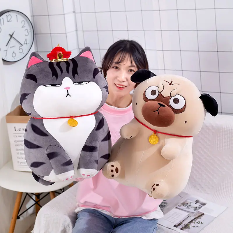

Императорская кошка 30 см, надменная кошка, мопс, собака, Ragdoll, плюшевая игрушка, плюшевая кукла, полипропиленовые хлопковые мягкие игрушки