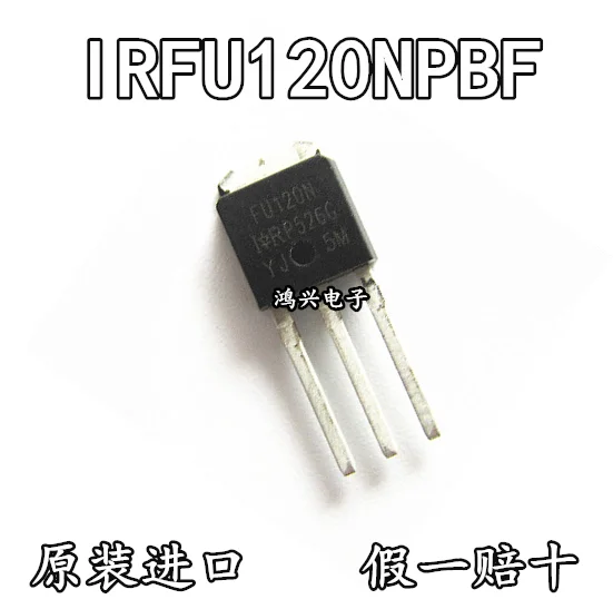 

30 шт. Оригинальный Новый 30 шт. Оригинальный Новый IRFU120NPBF FU120N N-channel TO251 MOS FET