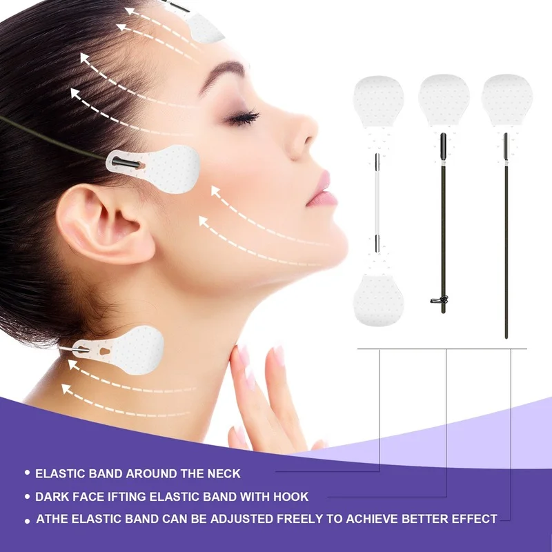 

Wrinkle Silicone Pads Face Sticker Cleavage Eyes Cheeks Removal Firming Patches Tightening Make Skin Tender