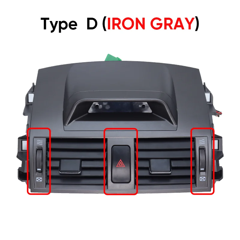 

Автомобильный кондиционер, вентиляционное отверстие, панель, решетка, крышка для Toyota Corolla Altis E15 2007 2008 2009 2010 2011 2012 2013