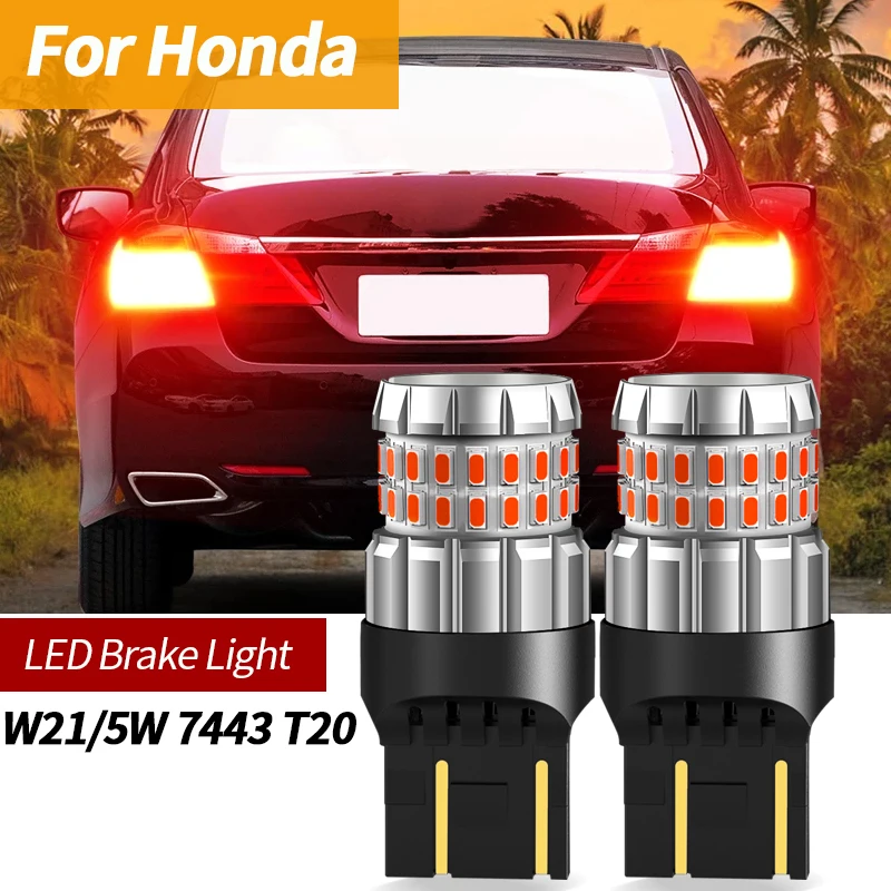 

2x фрикционный тормоз, фрикционный тормоз W21/5W 7443 Canbus для Honda Civic Accord 7 8 9 CRV Fit Jazz FRV vision Legend S2000 Odyssey Pilot Ridgeline