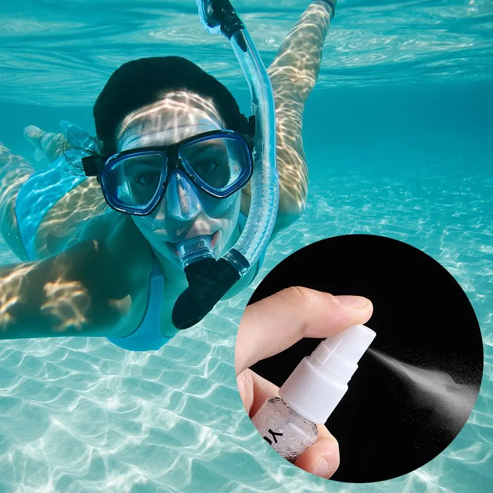 

20ml Swimming Glasses Lens Anti-Fog Agent Diving Eyeglass Antifogging Spray For Goggles Solid Liquid Cleaner Swimming Goggles