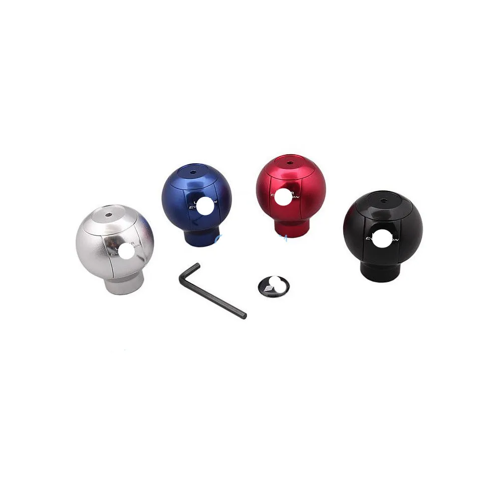 1 Piece MT Aluminium Nobs For Lancer Ex Cvt Shift Handle Bar For Fortis Gt Shift Stick For Evo 10 X AT All Color Printing