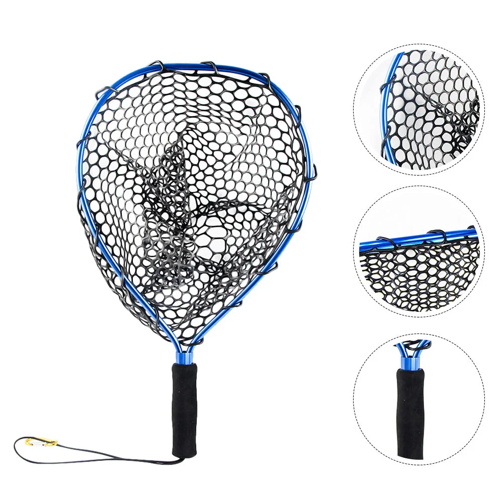 

1Pc Fishing Net Aluminum Alloy Rubber Salvage Net Fishing Accessory for Boating
