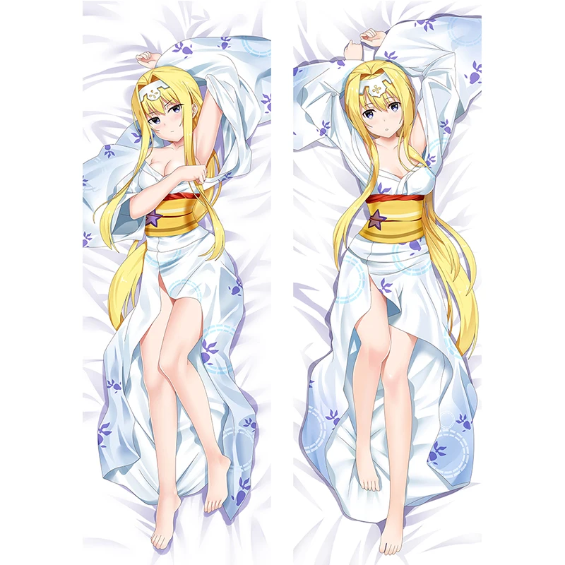 

Sword Art Online Asuna Yuuki Dakimakura Pillow Cover Anime SAO Alice Zuberg Long Life Size Body Pillowcase