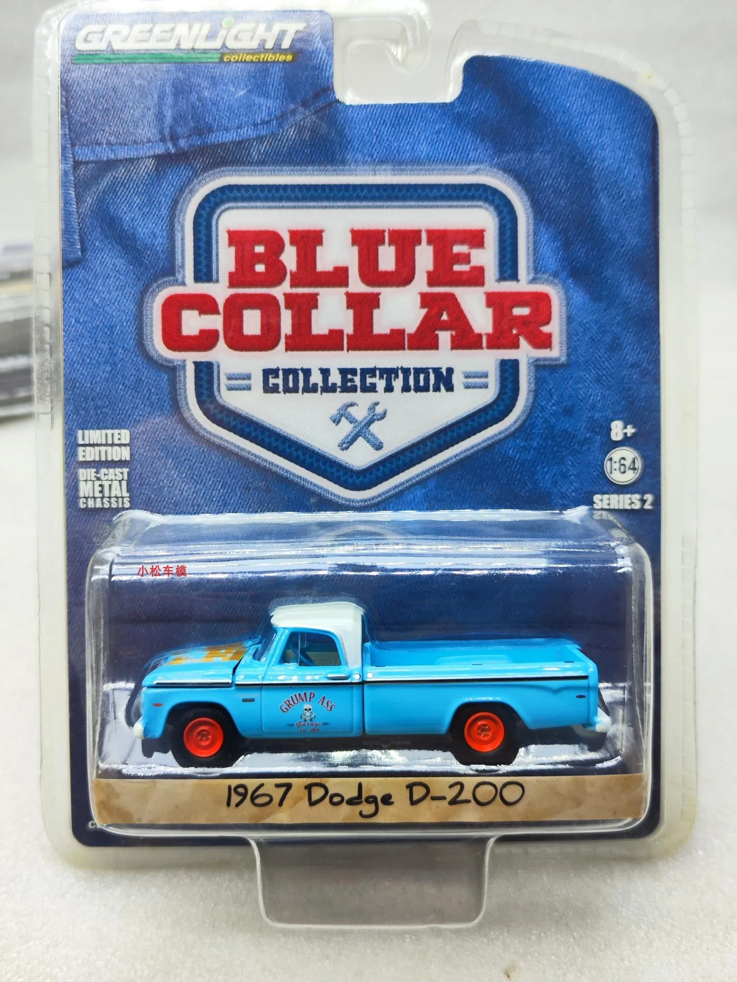 

GreenLight 1/64 1967 Dodge D-200 Collection die cast alloy trolley model ornaments gift