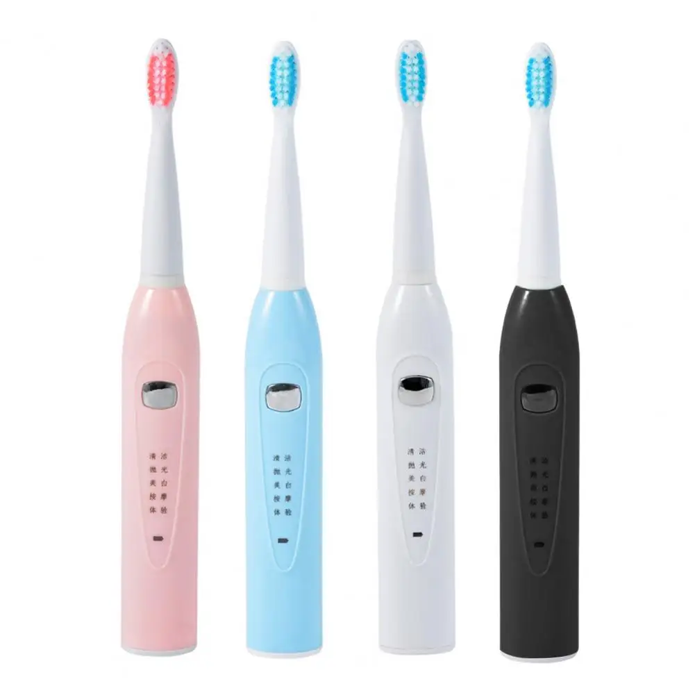 Electric Toothbrush 5 Gears Intelligent Toothbrush Low Noise USB Soft Bristles One Button USB Toothbrush Oral Care