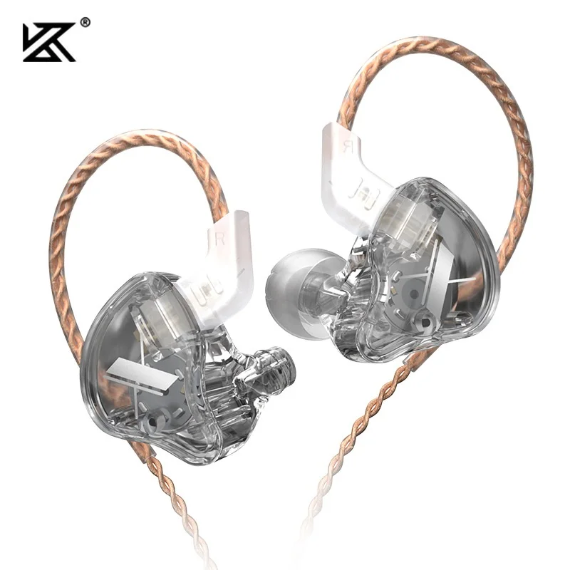 Проводные Hi-Fi наушники KZ EDX спортивные наушники-вкладыши с монитором и басами