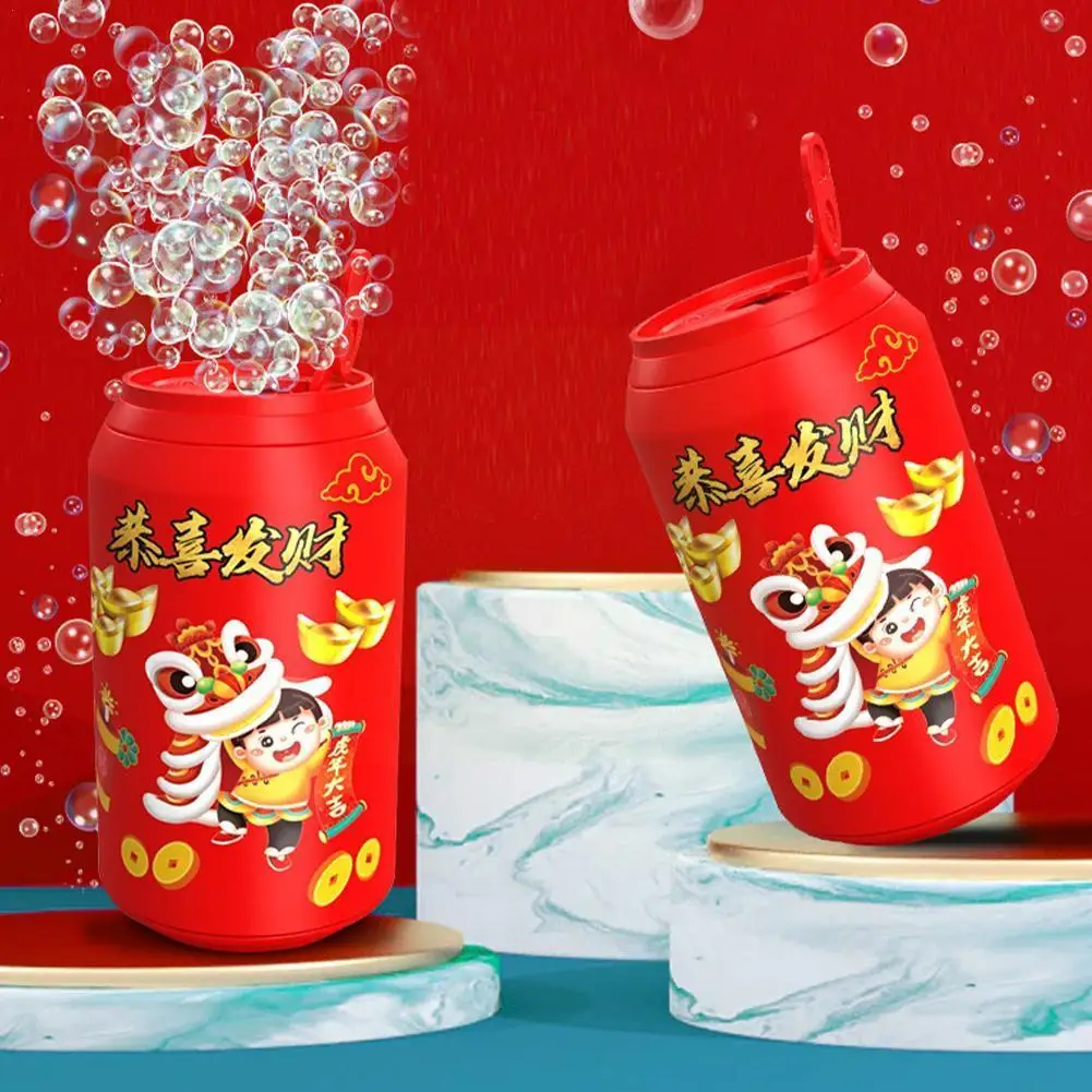 

Автоматическая пузырьковая машина J0d8, уличные игрушки, звук, фейерверк, новая атмосфера, игрушка для свадьбы, красный год