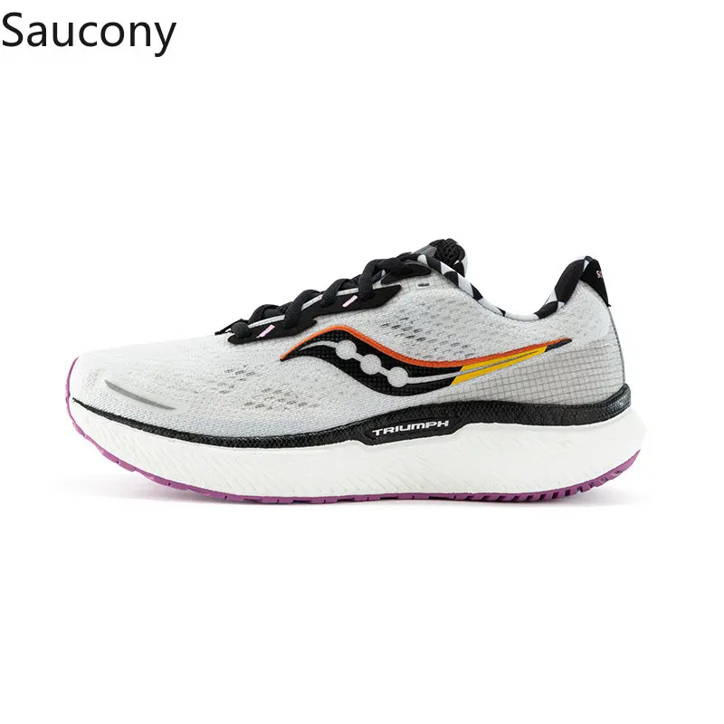 

Original Saucony Triumph 19 Men Shockproof Racing Popcorn Outsole Casual Running Shoes Women Sports Cushioning Light Sneakers