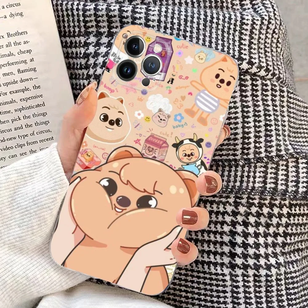 Cute S-Stray K-Kids Phone Case For IPhone 15 14 13 12 Mini 11 Pro XS Max X XR SE 6 7 8 Plus Soft Silicone Cover