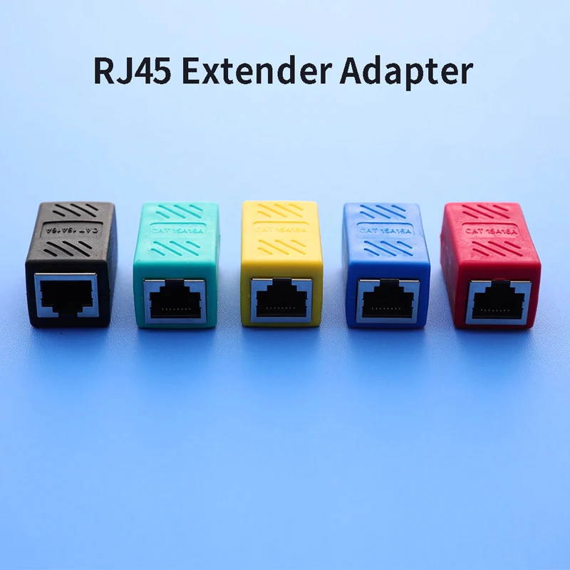 

RJ45 connector Network extender Ethernet Kabel RJ45 extender adapter Gigabit interface Female to Female network connector