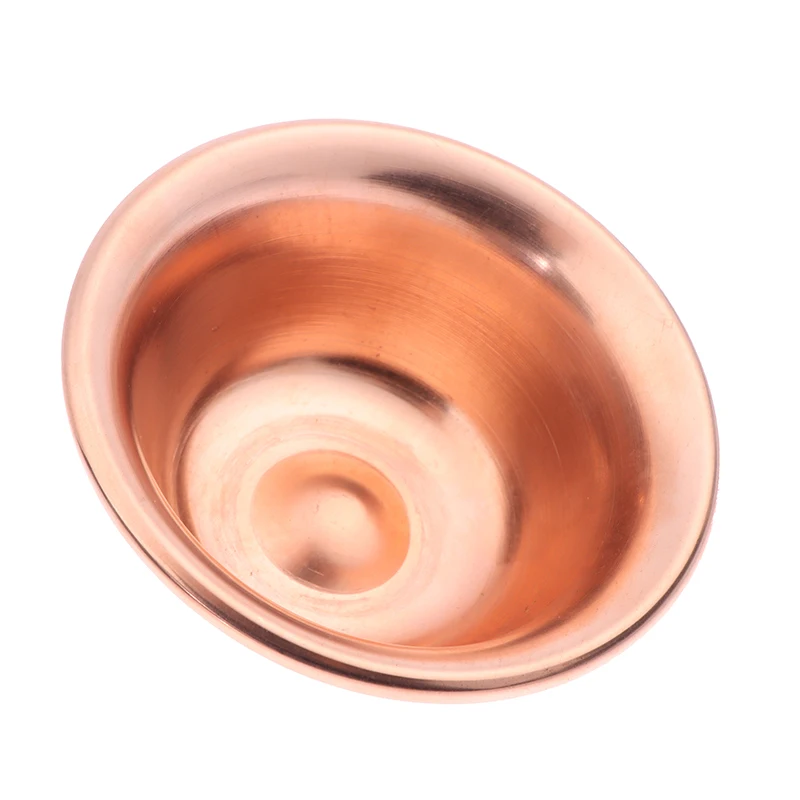 

Миска для воды из меди, бордовая, 7*3 см