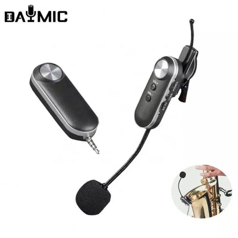 

Professional Manufacturer Wired Musical Instrument Microphone for Piano Erhu Violin Cello Guitar Saxophone Bass