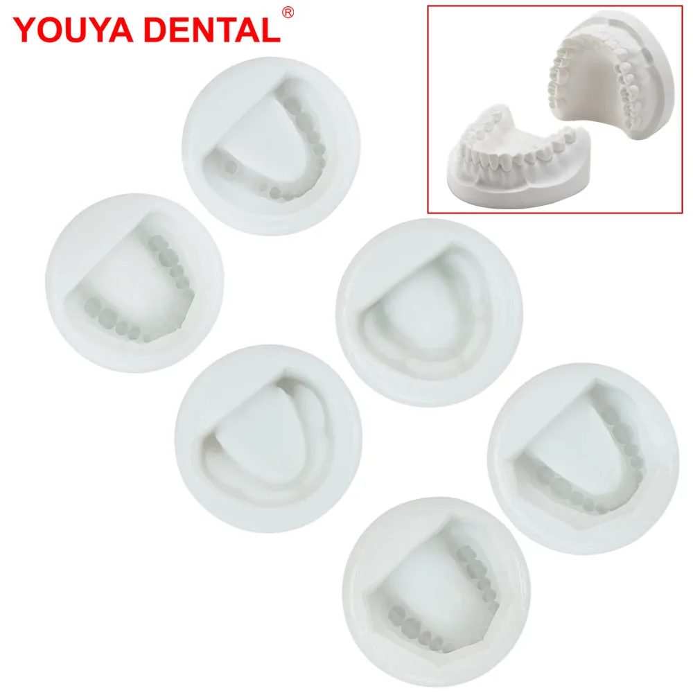 Dental Lab Model Base Former Molds – Set Of 2 (Medium & Large) With Notches For Tray Loading 8 thumbnail image