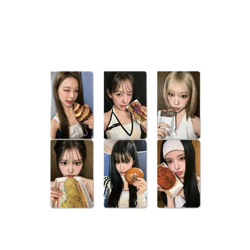 6 шт. Фотокарточки из альбома IZNA Bonjour, лимитированная серия MAI KOKO RYU SA RANG, коллекционные карточки для фанатов, сувенирная продукция для косплея. (art.: 3920dcdccaf9a) - 3920dcdccaf9a