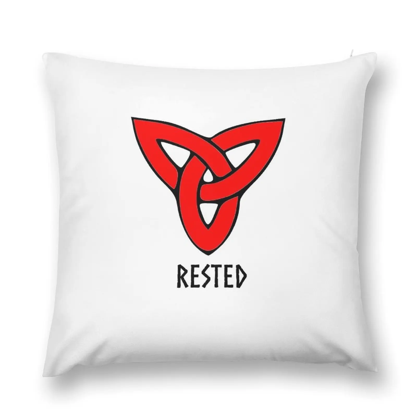 Декоративные подушки для диванных подушек (черный шрифт)