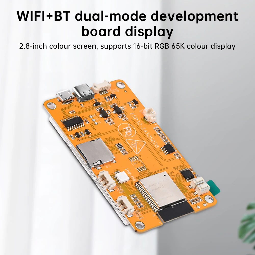 Фото Плата для разработки ESP32 WiFi Bluetooth с 2,8-дюймовым смарт-ЖК-дисплеем 240×320, TFT-модуль с сенсорным экраном №5