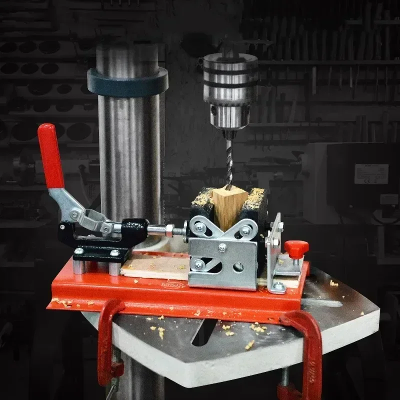 Самовыравнивающийся зажим приспособление для сверления ручки настольная дрель