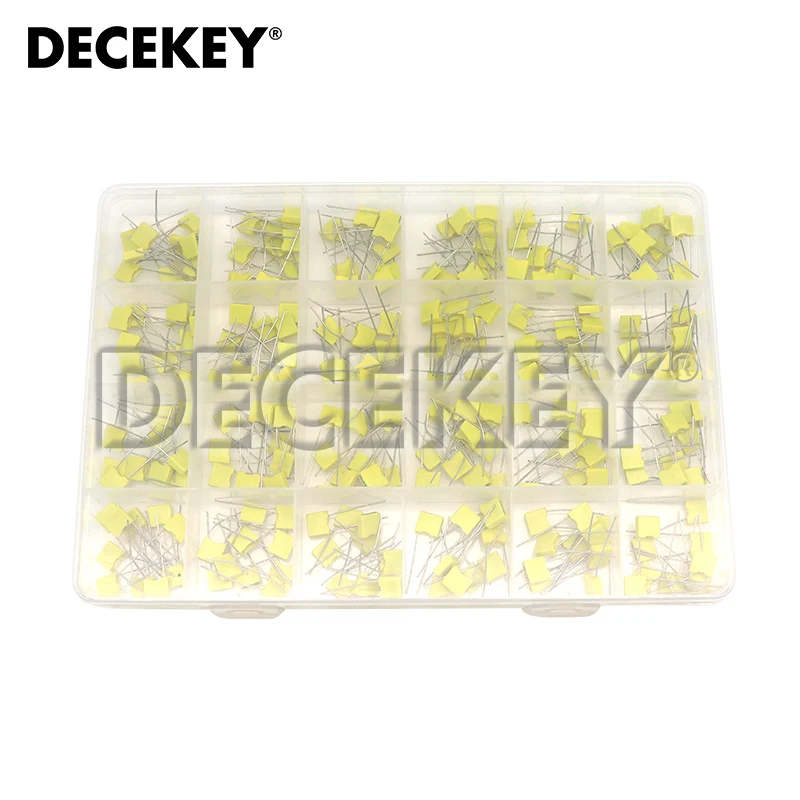 240 шт. комплект корректирующих конденсаторов 24 значения x 10 100 В 102J-105J набор