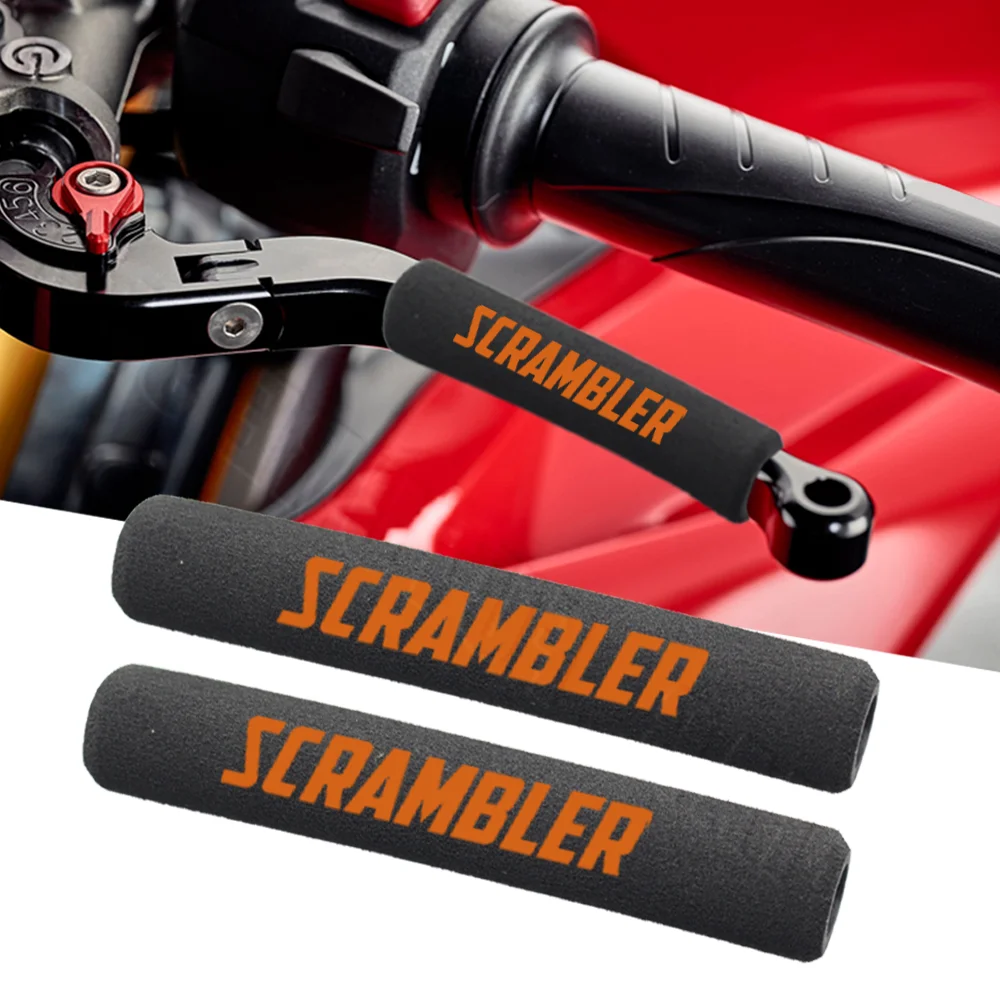 ​ Для SCRAMBLER 2021 2022 2023 2024 2 шт. крышка тормозной ручки мотоцикла противоскользящий