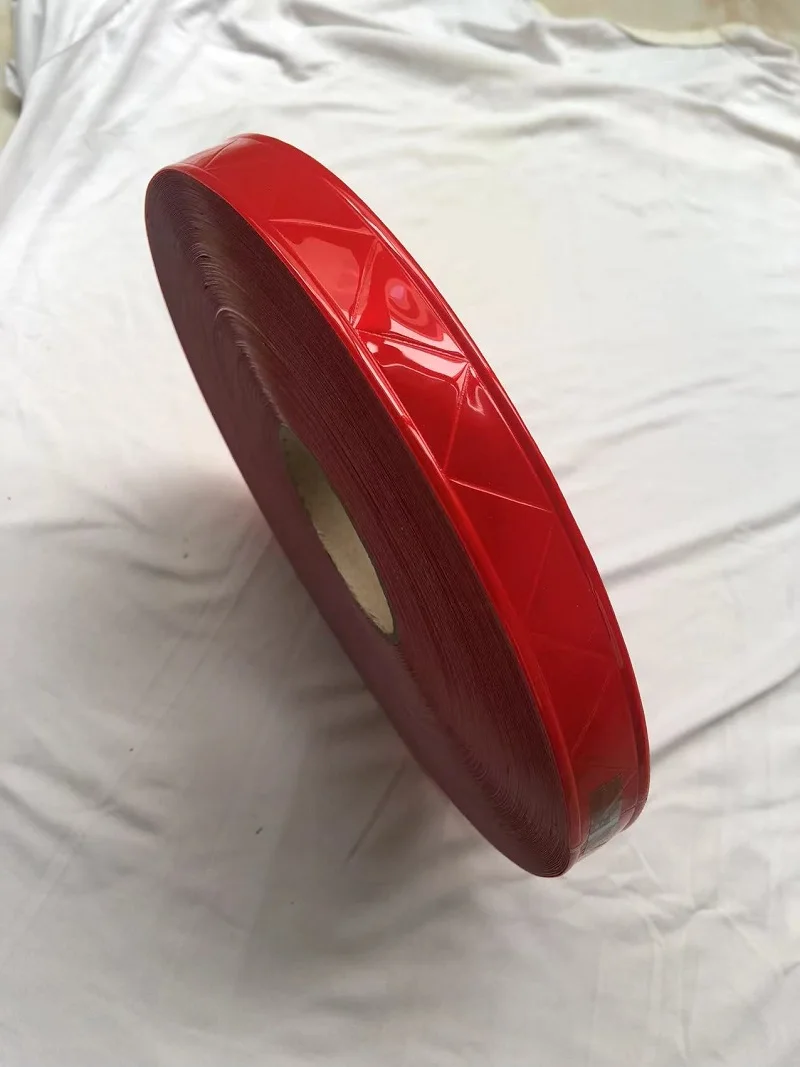 

1 дюймовый ПВХ микро Призма Отражающая пленка ПВХ Night Предупреждение безопасный материал для шитья дорожные аксессуары для одежды