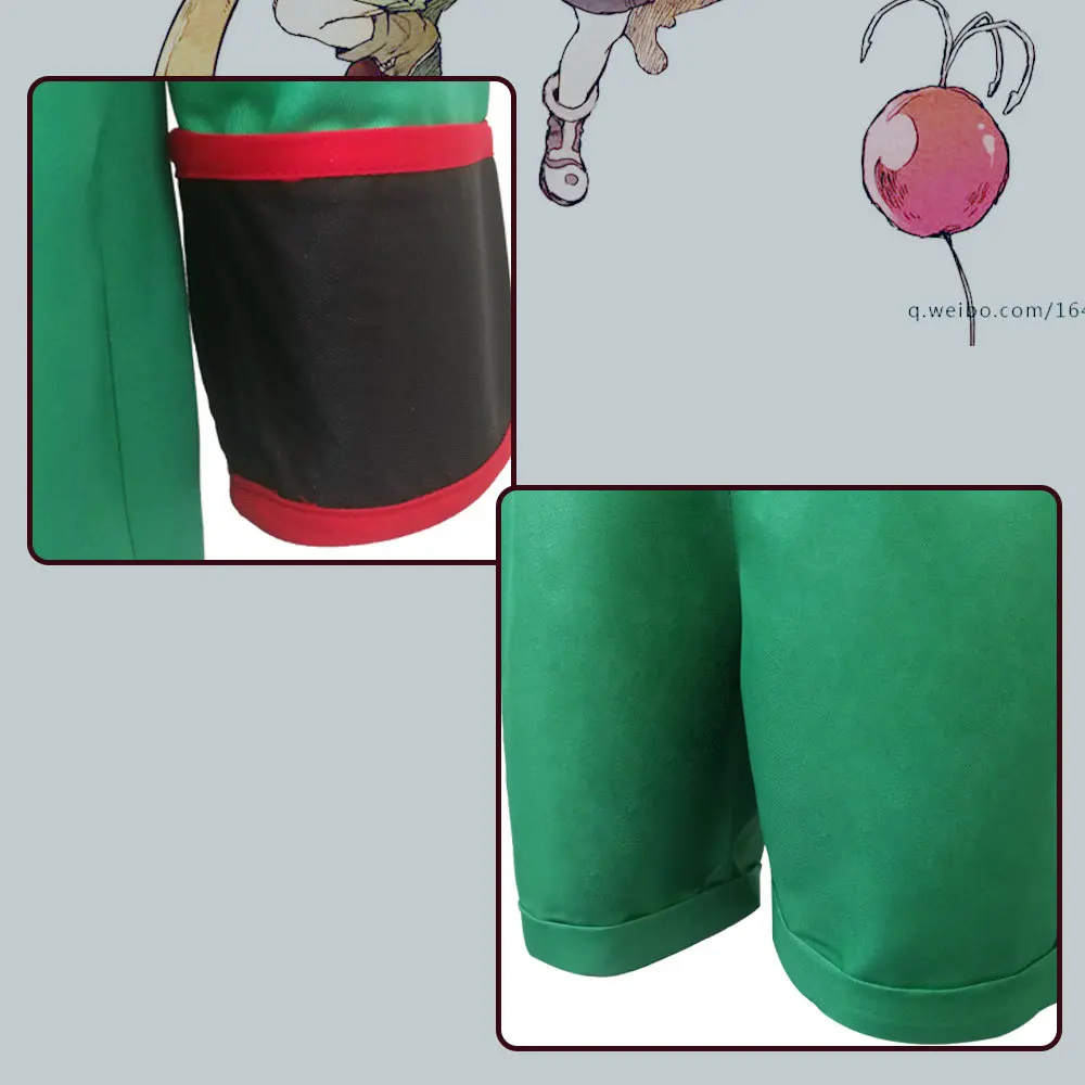 Костюм для косплея из аниме Hunter x Gon Freecss зеленый костюм Хэллоуина рождественской