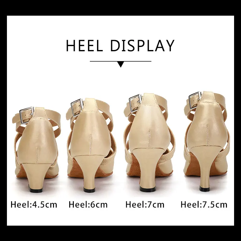 SWDZM Women's Dancing Shoes woman 2022 Ballroom dance shoes high heels for women modern/tango dance shoes Genuine Leather