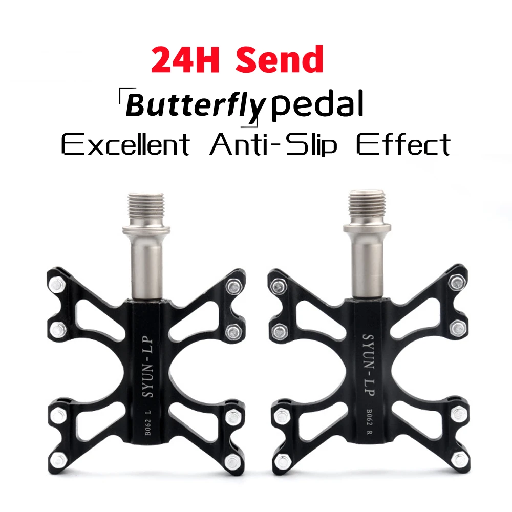 

Road/MTB Bicycle Pedal Bike 3 Bearings Ultralight Alloy Anti-slip Pedals Bmx Footboard Quick Release Bike Accessories Parts HOT