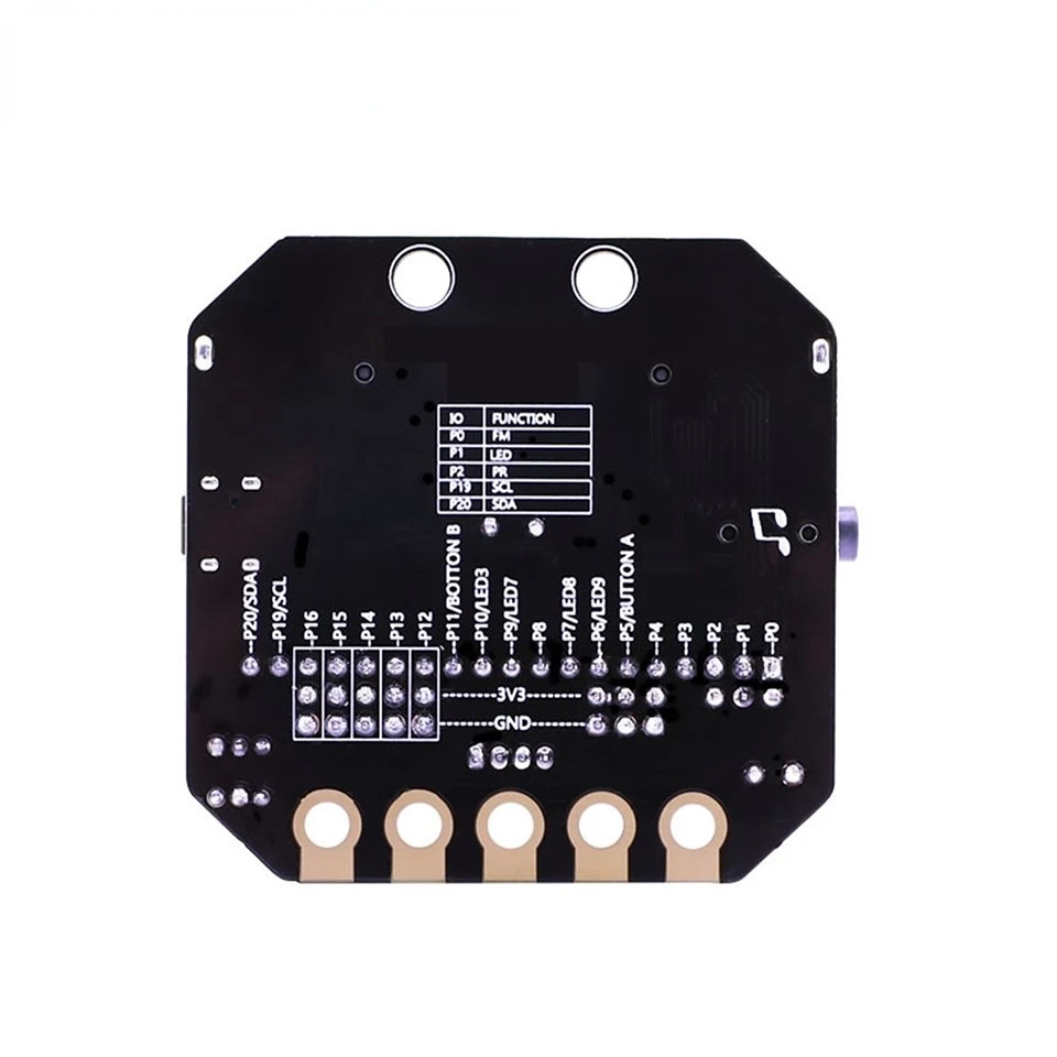 1 шт. Плата расширения GPIO Micro Bit горизонтальная плата адаптера Microbit Python макетная