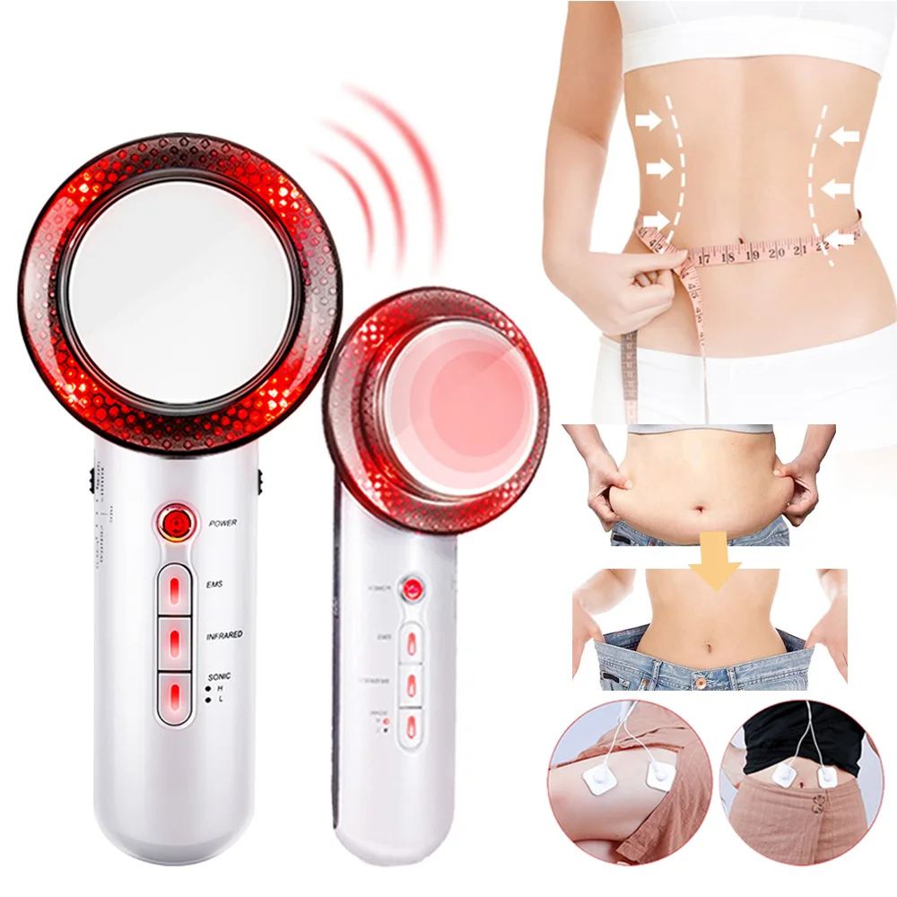 3 в 1 ультразвуковой массажер для лифтинга лица |