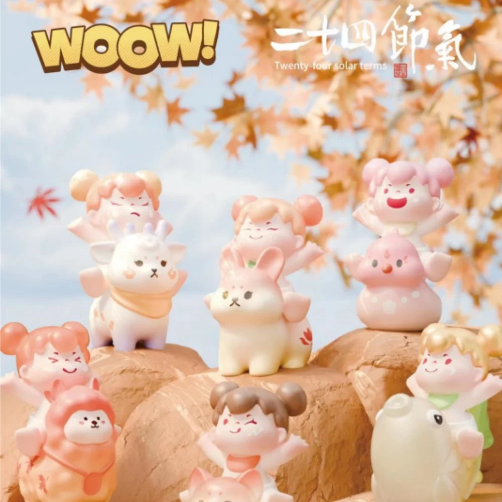 Woow Wow Three Generations Of Twenty-Four Seasons Limited слепая сумка коробка Tide Play Moe Grain куклы украшения