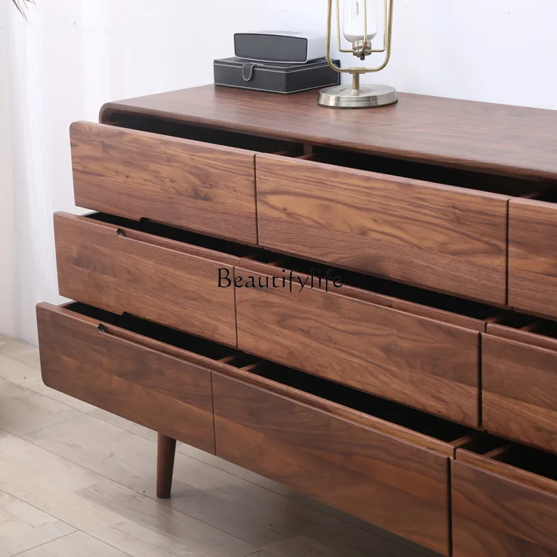 Входной шкаф для гостиной из массива дерева ящик хранения в спальне светильник