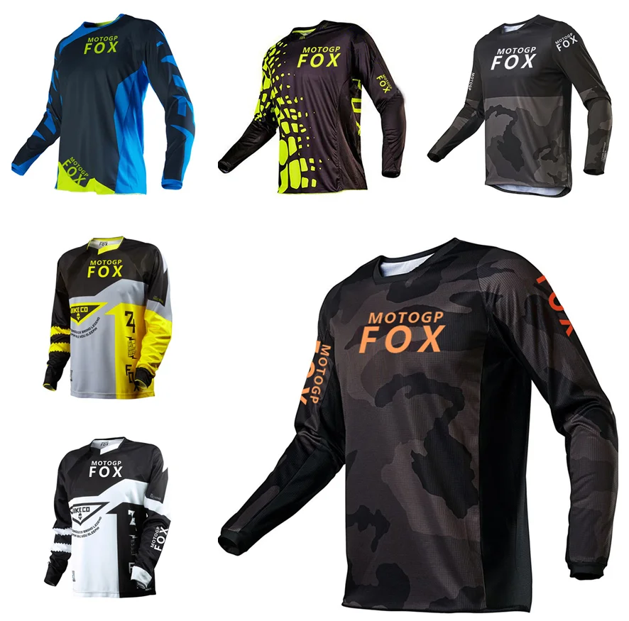 

Four Seasons Unisex Motogpfox 180/360 T Shirt DJ Showcase Breathable Apparel Short Track Sportswear