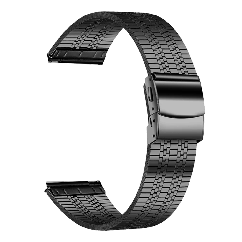 Stainless Steel Strap band For Huawei Watch 3 pro GT3 GT2 42mm 46mm For Mi Watch S1 Pro/Watch color 2 20mm 22mm Belt Bracelet