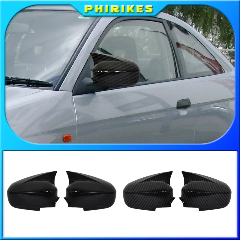 

Колпачки для бокового зеркала заднего вида из углеродного волокна с окном для Honda Civic 2004 2005