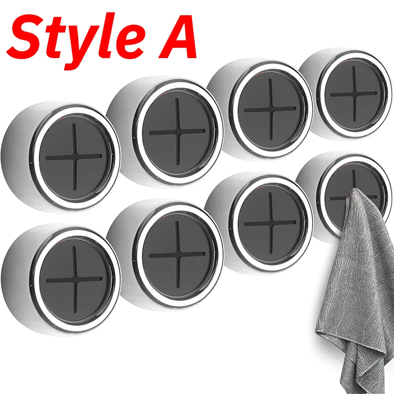 

Настенный держатель для полотенец, 8 шт., ABS+PVC