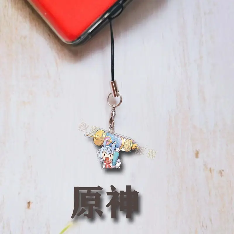 4 шт. Genshin Impact Sigewine мобильный ремешок-цепочка чехол для телефона милые акриловые