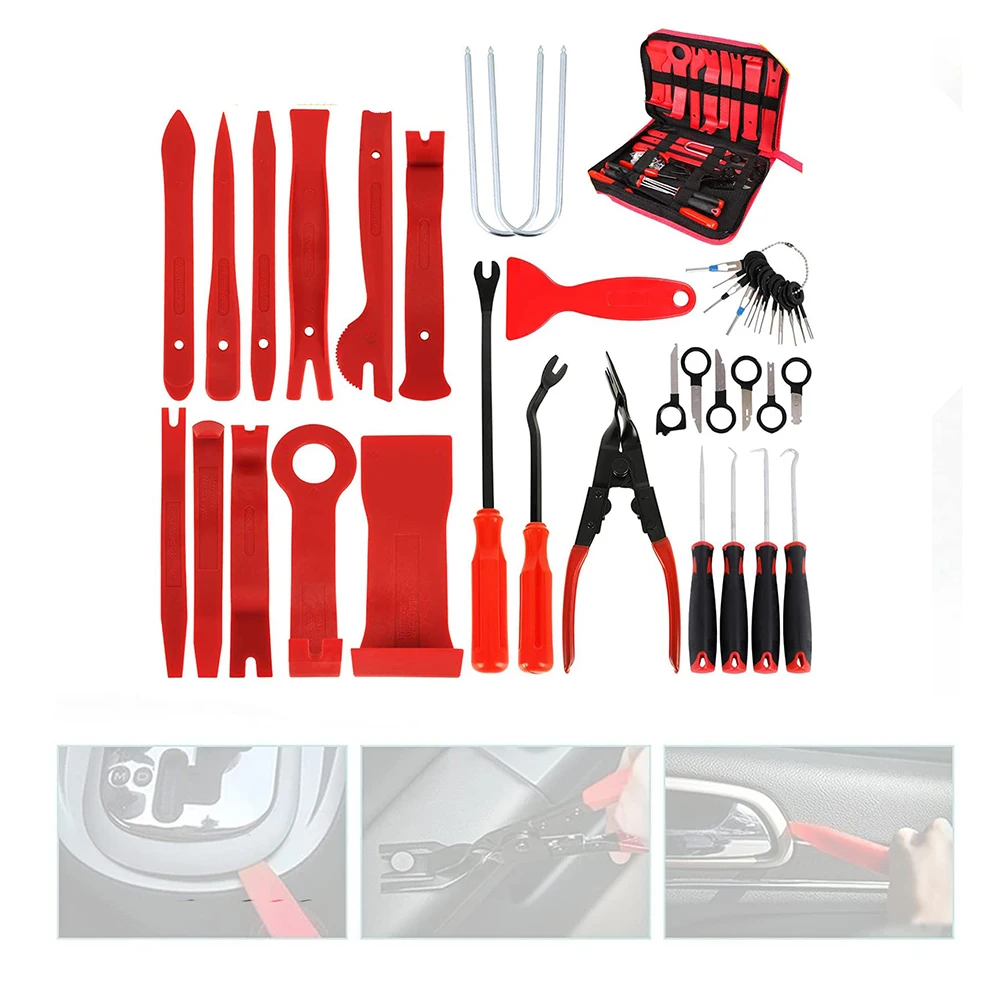 

Набор инструментов для ремонта автомобильной аудиосистемы, инструмент для снятия обшивки заклепками, панели дверей, обшивки салона автомобиля, инструменты для разборки автомобиля, инструмент для удаления лапки